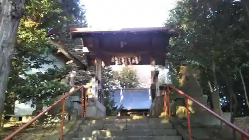 金沢八幡神社の山門・神門