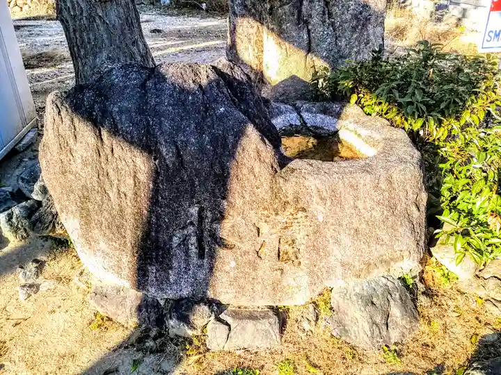 八幡社(神之内八幡社)の手水舎