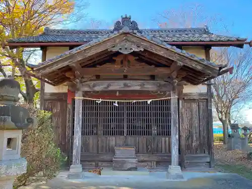 阿保神社の本殿・本堂