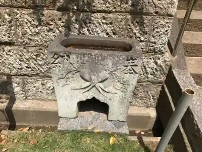 横浜 西方寺の手水舎