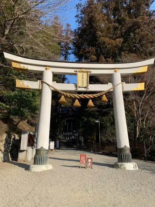 宝登山神社の鳥居