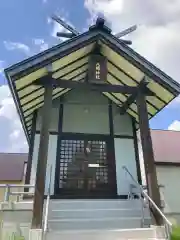 東米里八幡神社の本殿