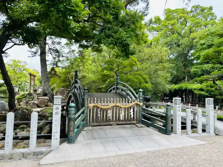 西宮神社の庭園