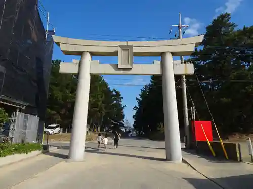 宮地嶽神社の鳥居