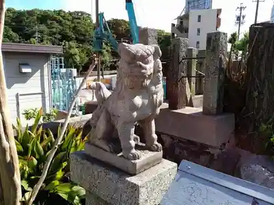 松岡神社の狛犬