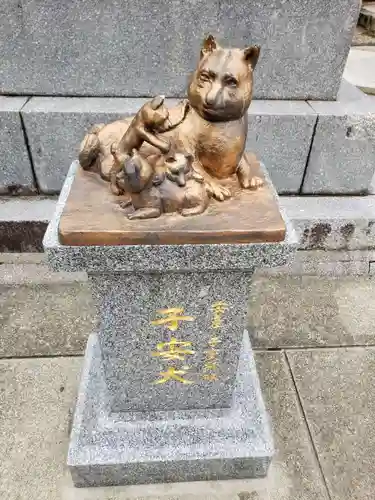 水田天満宮の狛犬