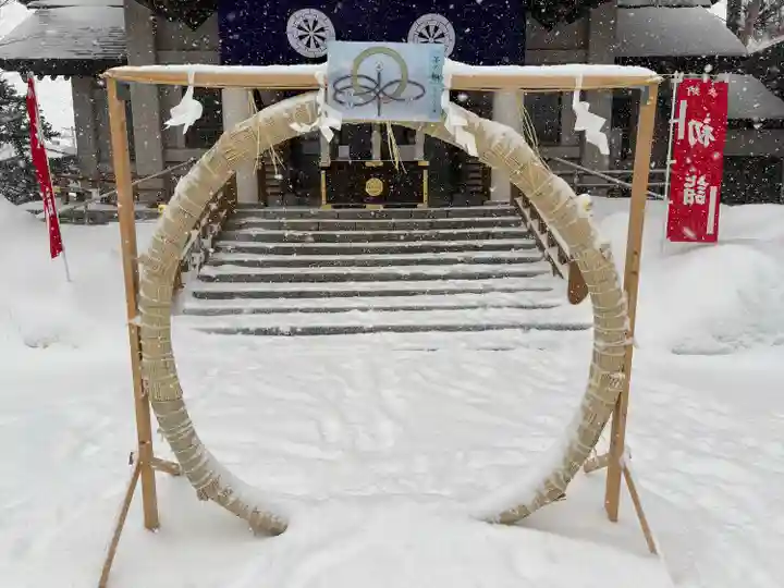 烈々布神社の初詣