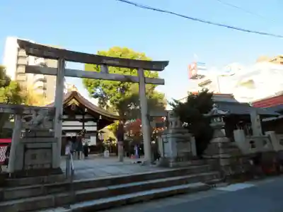 三輪神社の鳥居