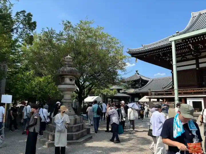 一心寺の庭園