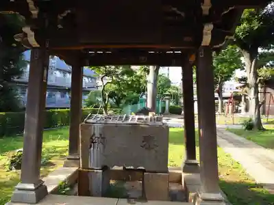 西向天神社の手水舎
