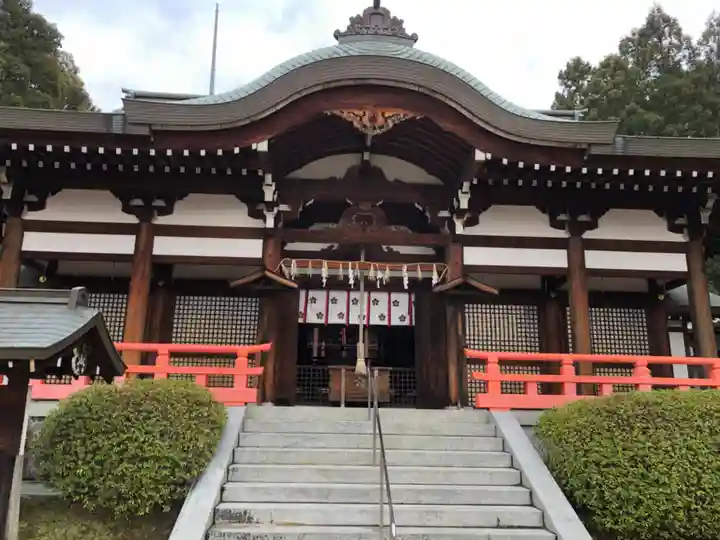 岡田國神社の本殿・本堂