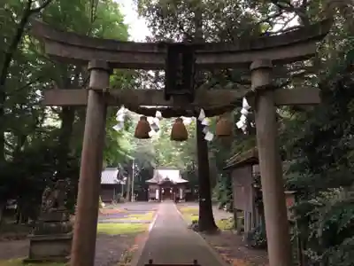 青海神社の鳥居