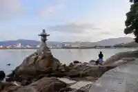 八百富神社の自然