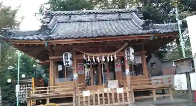 川越熊野神社の本殿・本堂