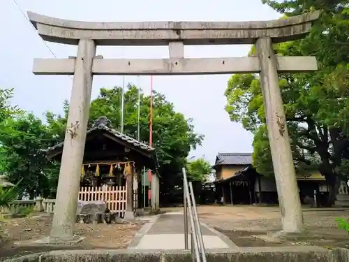 住吉社の鳥居