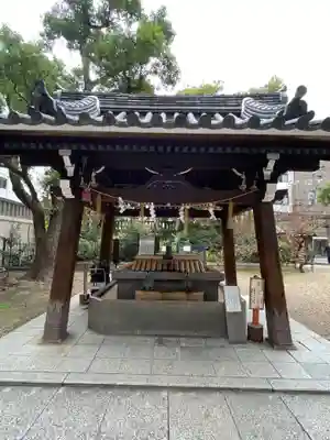 難波神社の手水舎