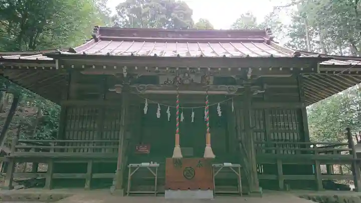 虎柏神社の本殿・本堂