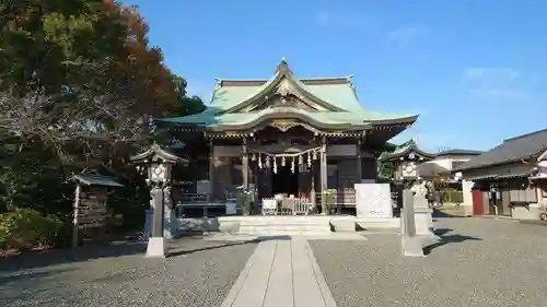 龍口明神社の本殿・本堂
