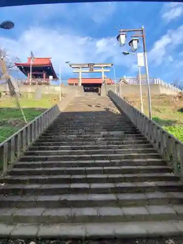 上野国一社八幡八幡宮の鳥居