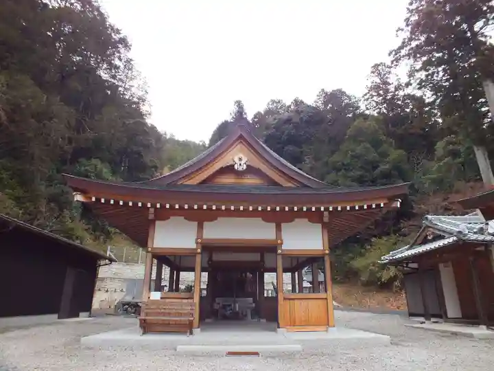 五百井神社の本殿・本堂