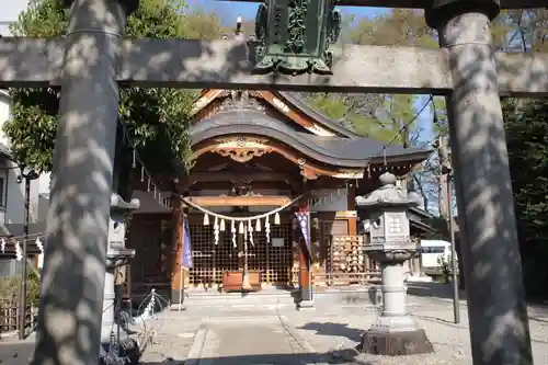 歌懸稲荷神社の鳥居