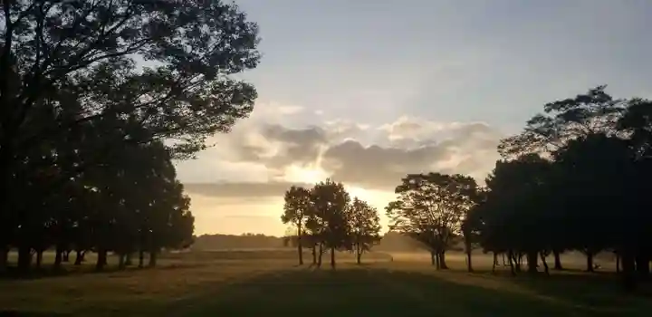 熊野神社の景色