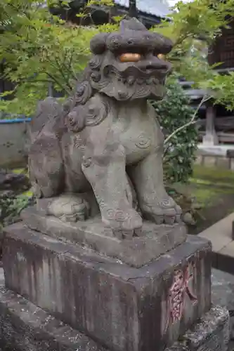 白山神社の狛犬