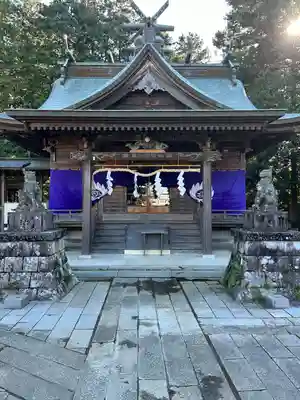 加波山三枝祇神社本宮里宮の本殿・本堂