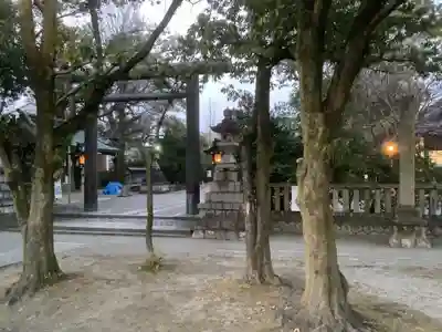 溝旗神社（肇國神社）の周辺