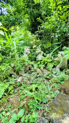 白金氷川神社の狛犬