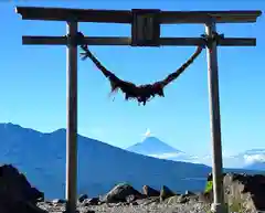 車山神社の鳥居