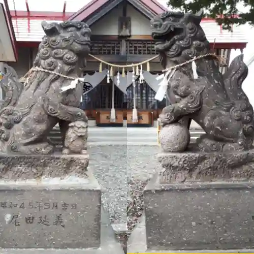 南線神社の狛犬