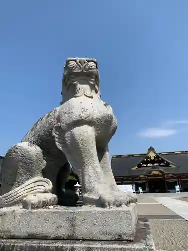 山形縣護國神社の狛犬