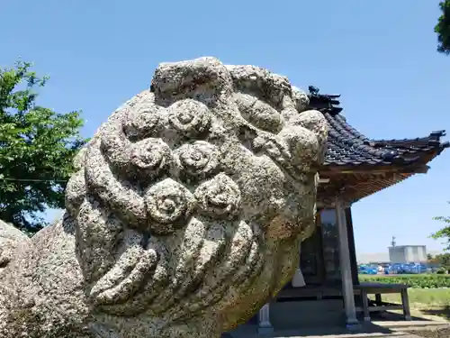 五位荘神社の狛犬