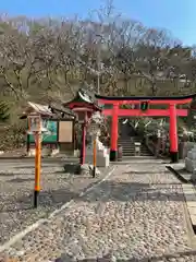 高山稲荷神社の鳥居