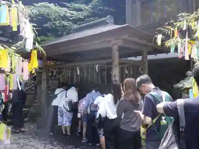 貴船神社の手水舎