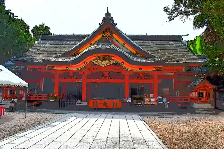 青島神社(青島神宮)の本殿・本堂