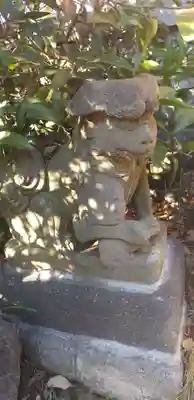 森浅間神社の狛犬