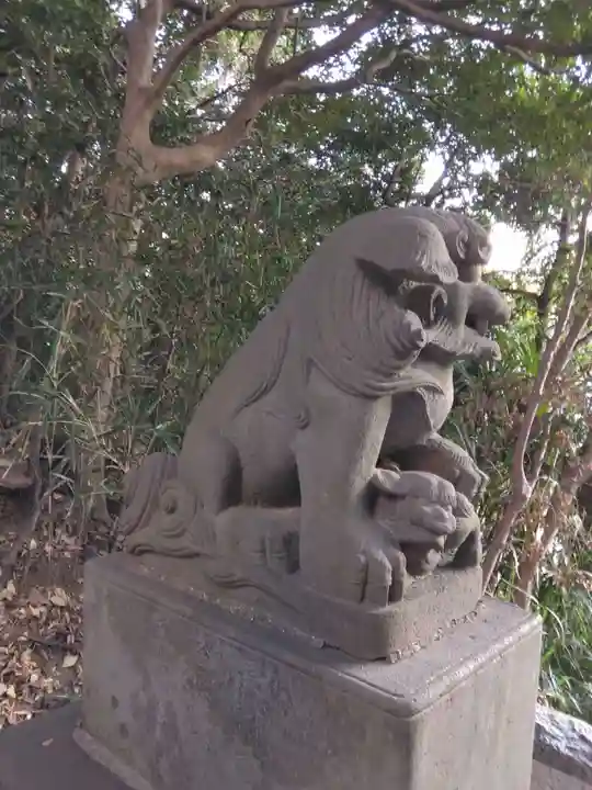 白旗神社(品濃白旗神社)(神奈川県)