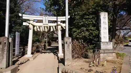 北本氷川神社の鳥居