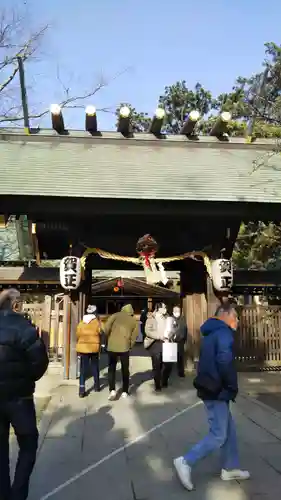 意富比神社の山門