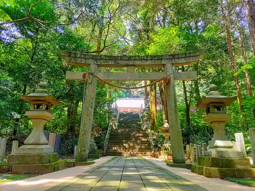 御油神社の鳥居