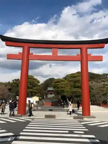 鶴岡八幡宮の鳥居