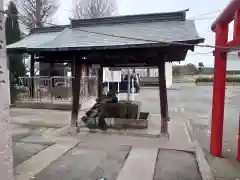 小泉稲荷神社の手水