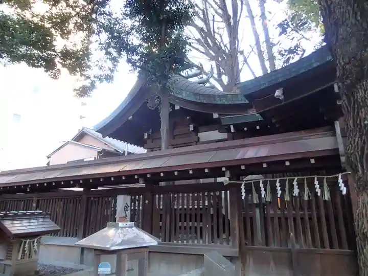 金山神社の本殿・本堂