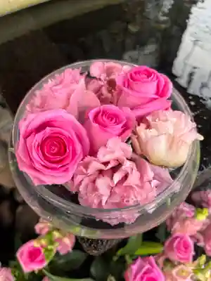 上尾御嶽神社の手水舎