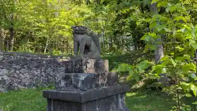 愛別神社の狛犬