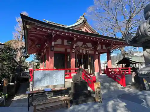 越谷香取神社の本殿