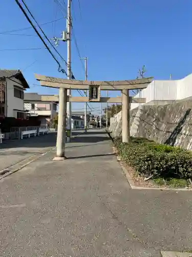 赤羽神社の鳥居