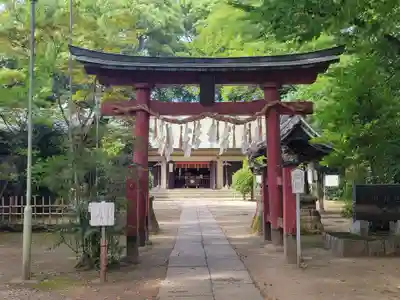本太氷川神社の鳥居